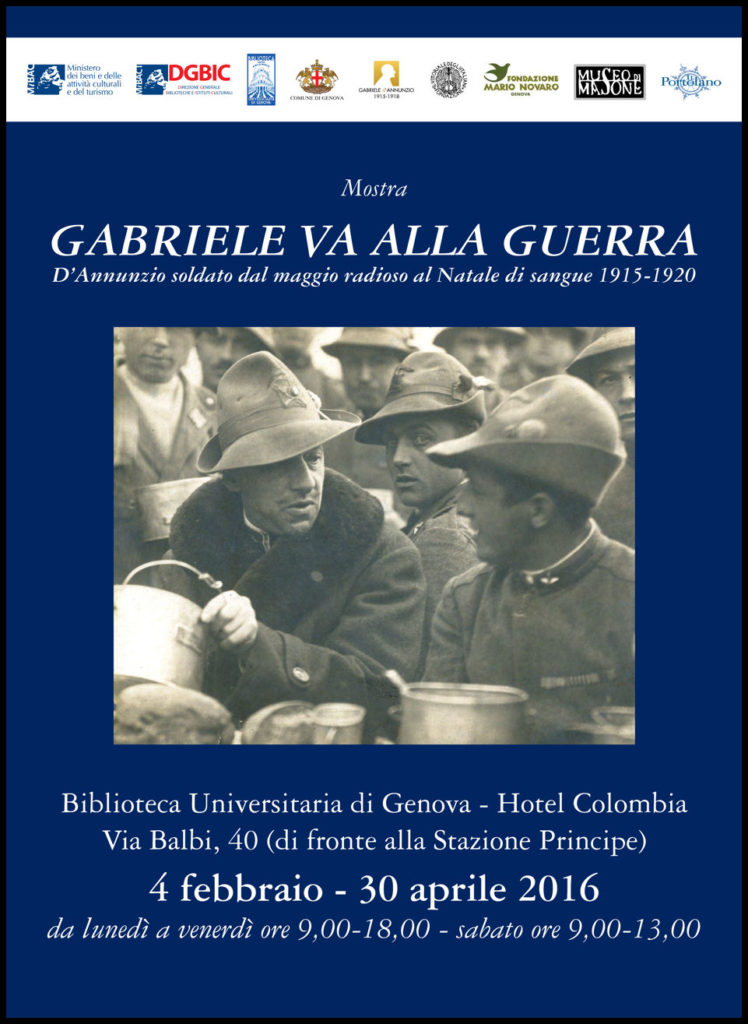 GABRIELE VA ALLA GUERRA 1915-1920