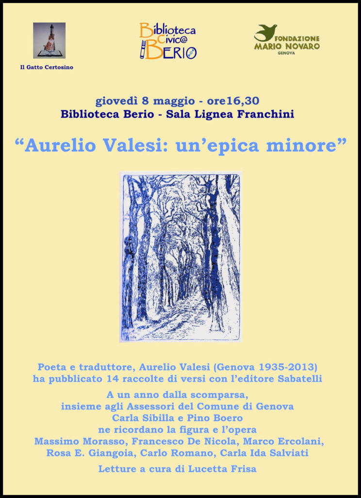 AURELIO VALESI: UN’EPICA MINORE