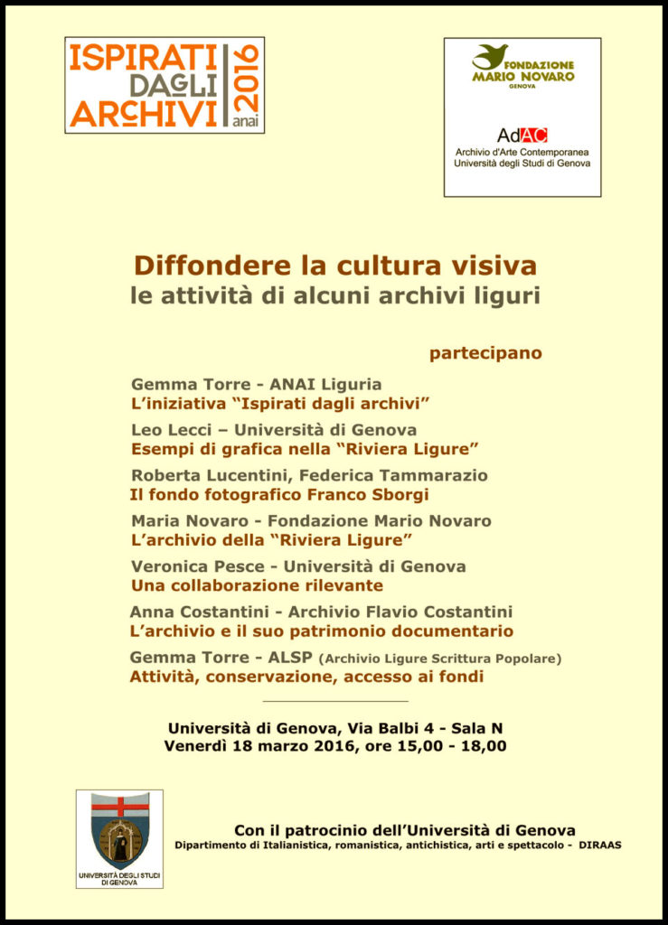 DIFFONDERE LA CULTURA VISIVA