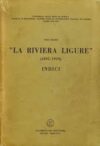 La Riviera Ligure: (1895-1919): indici