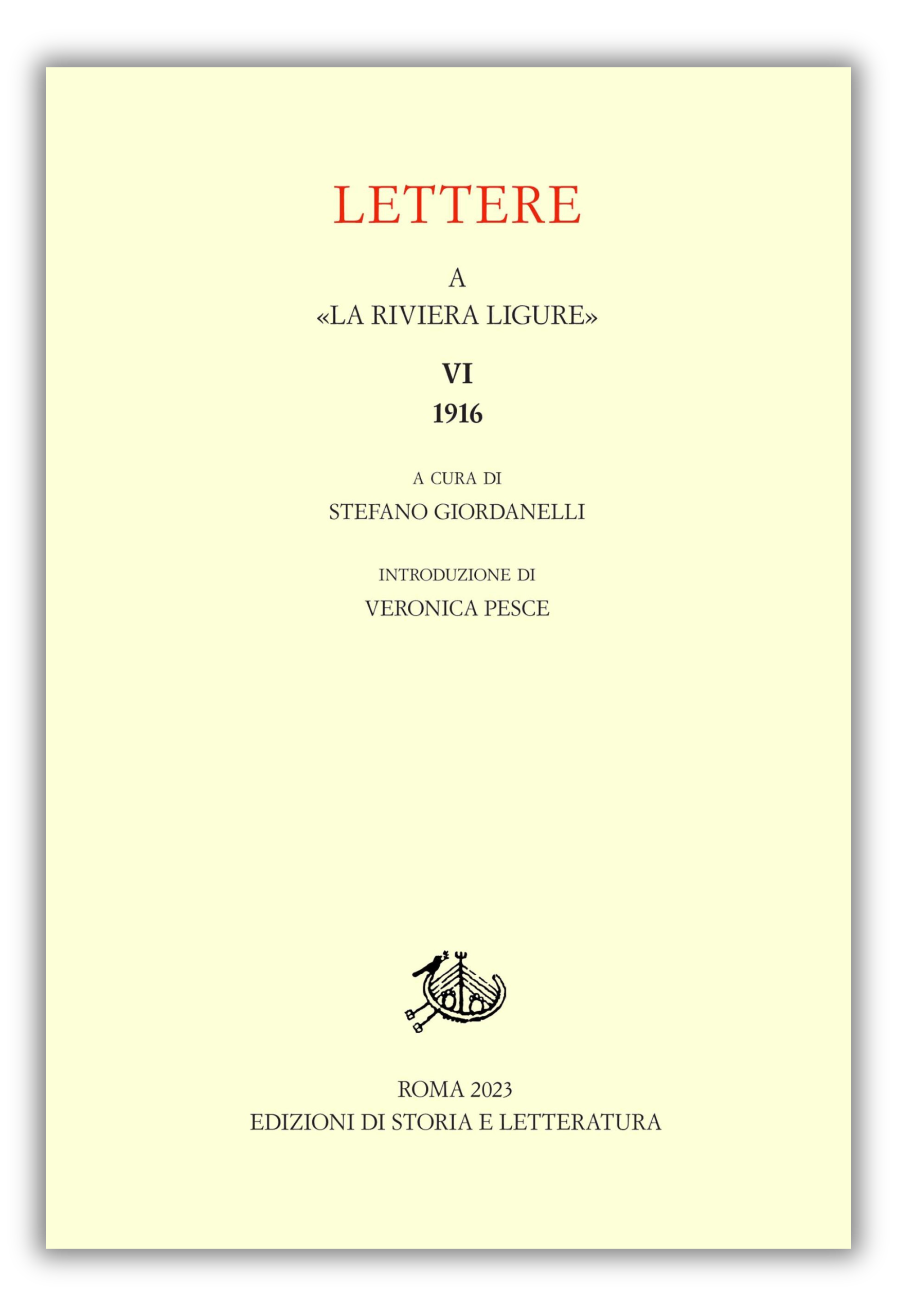Lettere a La Riviera Ligure 6_Copertina