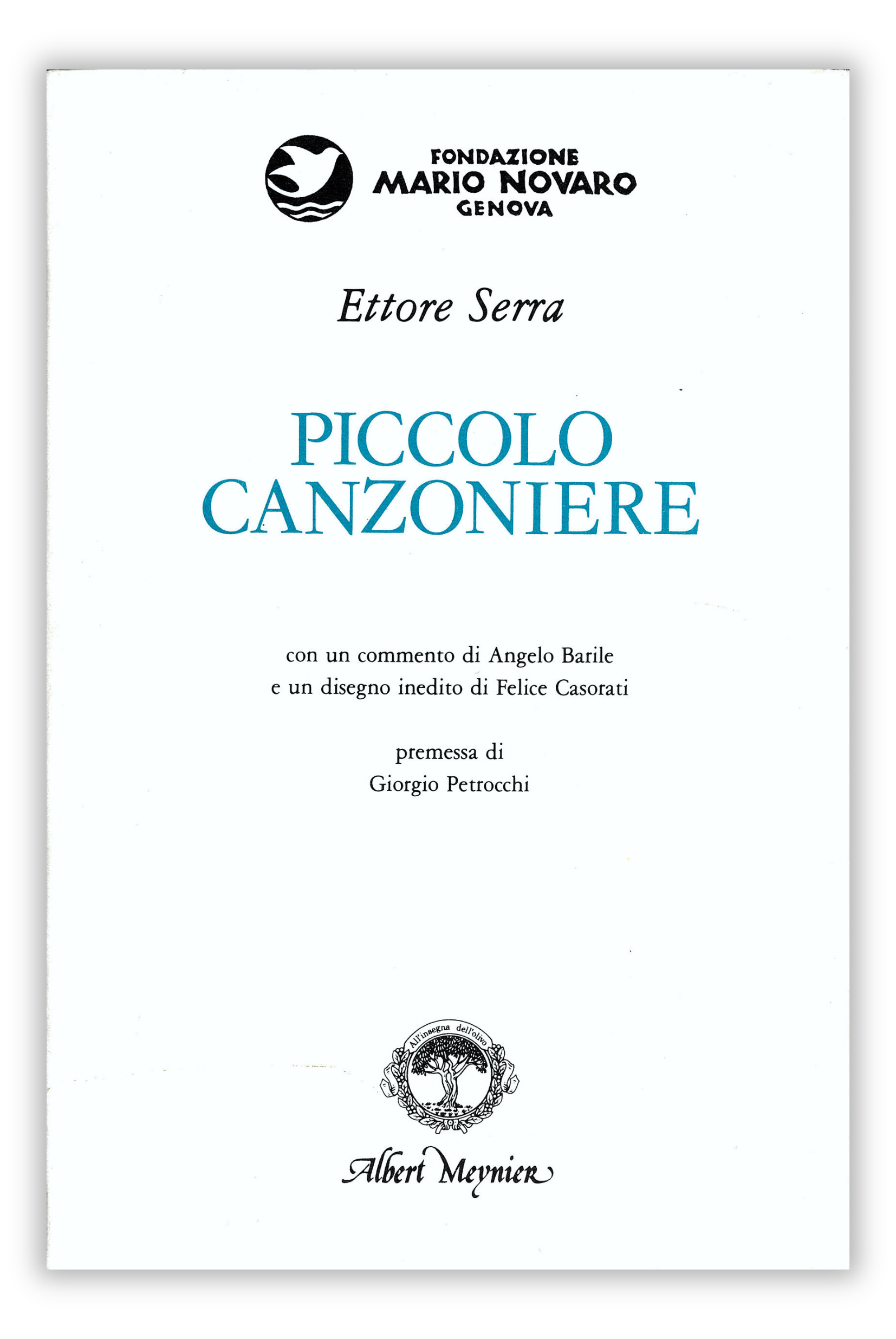 Piccolo canzoniere_Copertina