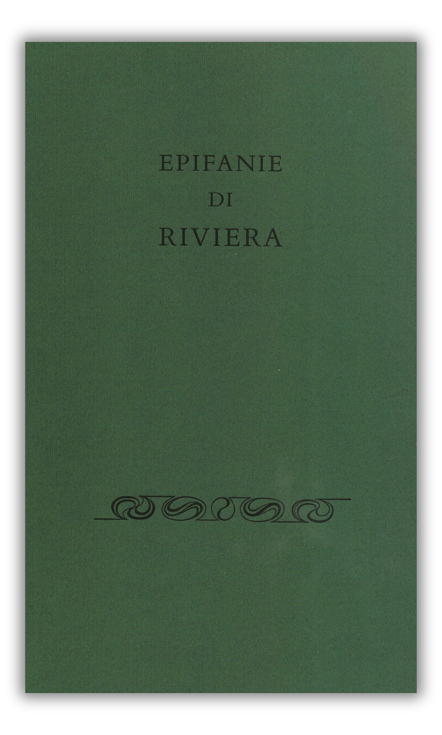 Epifanie in Riviera_Copertina