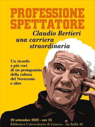 Claudio Bertieri Professione spettatore